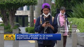 Begini Kondisi Jakarta di Hari Pertama PSBB Jilid II