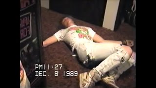 1980s Teen House Party Gets Busted - Real Footage (1989)