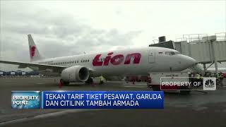 Tekan Tarif Tiket Pesawat, Garuda dan Citilink Tambah Armada