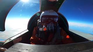 Воздушный бой в стратосфере истребителей МиГ-31 морской авиации ТОФ