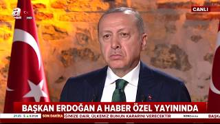 Başkan Erdoğan'dan ABD Senatosuna Sert Tepki! / A Haber