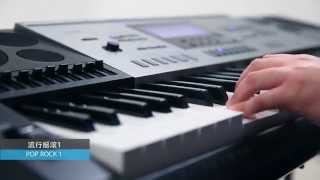 CASIO CTK-7320 Demo Video : Style - Pop Rock1