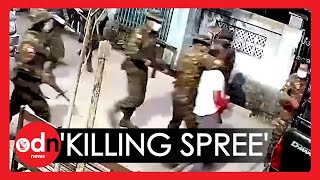 Myanmar Military Coup: 'Killing Spree' Condemned by Human Rights Groups