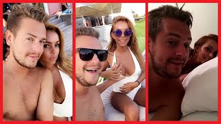 Stories Snapchat Jeremstar avec Fidji en Corse du 09/08/2016
