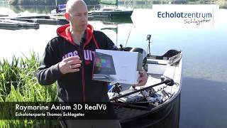 Raymarine Axiom 3D Echolot Test / Echolotzentrum.de