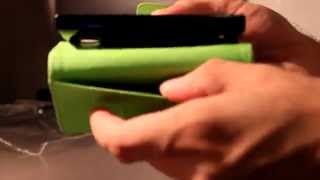 Nokia X Dual SIM RM-980 бумажник чехол внимание новинка