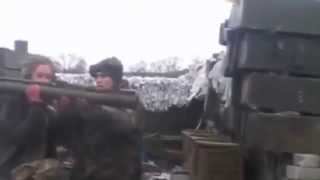 Новости War Ukraine, АТО, ВСУ: Девушка стреляет из РПГ / last news, Donetsk, Mariupol, Shyrokyne