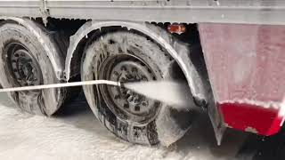Scania Truck Wash: Real F*ck*ng dirt from Denmark!  Cleaning with the ProNano Method ?% Non Contact