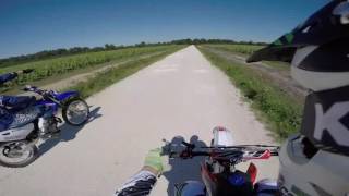 Dirt bike CRZ 140 BW 2016 & YAMAHA TTR 125