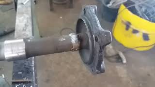 Сварка полуоси Land Rover