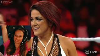 WWE Raw Bayley IO Dakota wreak havoc!! 8/1/22