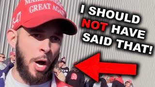 MAGA Man ACCIDENTALLY Tells On Himself