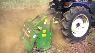 LS TRACTOR R28i - WECAN Rotavator 1250