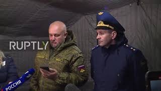 Russia: Rescuer who survived Siberia mine accident speaks from ambulance