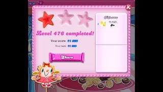 Candy Crush Saga Level 476  NO BOOSTER
