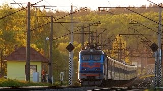 ЧС4-017 с дополнительным поездом №192 "ЛЬВОВ"