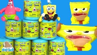 Губка Боб Сюрпризы! Видео для детей SpongeBob Игрушки Антистресс! Спанч Боб
