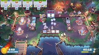 Overcooked 2 - Campfire Cook Off 2-3 :: 2 Players - Score: 1660