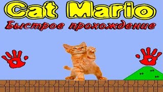 Cat Mario: быстрое прохождение [speedrun]