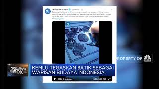 Ini Balasan Kemlu Atas Klaim Batik China