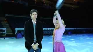 Ben Aaron NBC visits Disney On Ice