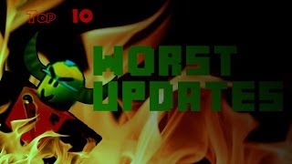 Top 10 Worst ROBLOX Updates of All Time