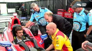 Fernando Alonso Visits INDYCAR & Andretti Autosport