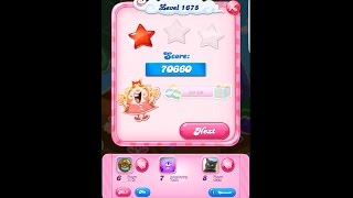 Candy Crush Saga Level 1675