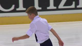 Kyrylo Lishenko Ukraine | ISU Гран при (юниоры) 2018 Братислава | Короткая программа (юноши)