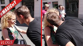 HE KISSED HER! My fans doing magic!