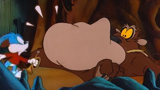 Wolverine eats all of Busters friends and gets a squirmy belly! ? Vore