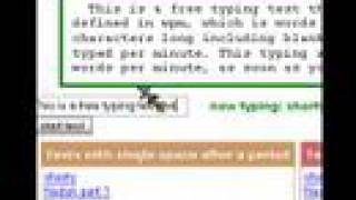 speed typer typing test how fast can you type?