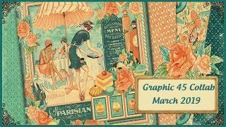 ? GRAPHIC 45 COLLAB FOR GRACE & POETSPICE MARCH 2019