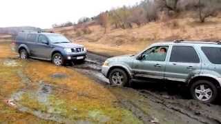 Light off road Ford Escape Hybrid & Nissan Pathfinder...