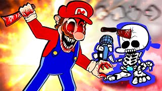 Новый БОСС МАРИО.EXE против БОЙФРЕНДА во Friday Night Funkin Vs Mario's Madness + Секретные Песни