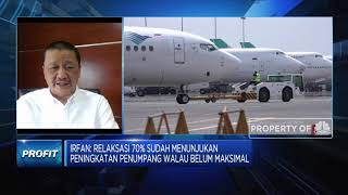 Bos Garuda: Relaksasi 70% Kapasitas Belum Maksimal Naikan Jumlah Penumpang