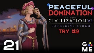 Peaceful Domination - Eleanor Try 2 | Civilization 6 - Gathering Storm | Episode 21 [Egypt]