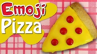 PIZZA EMOJI COOKIES Fun Kids Baking - bake kawaii biscuits with charliscraftykitchen