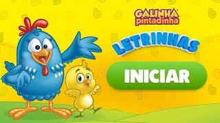 Galinha Pintadinha . Jogo Letrinhas. Para todas as idades!