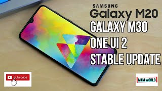 SAMSUNG GALAXY M30 M20 ONE UI 2 OFFICIAL STABLE UPDATE