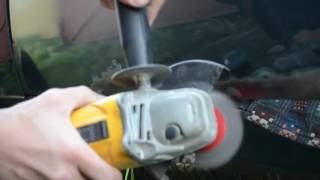 как быстро убрать ржавчину на дверях авто body repair