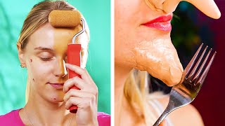 Scary DIY Makeup Tricks || HALLOWEEN HACKS