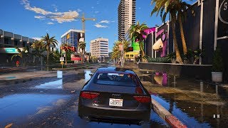 Audi RS7 GTA 5 with Steering Wheel Redux Mod Ultra Realistic Graphics