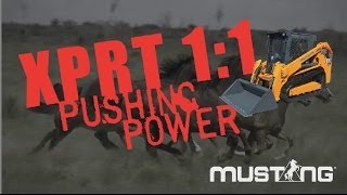 Mustang Head 2 Head Pushing Power - RT Series Track Loaders
