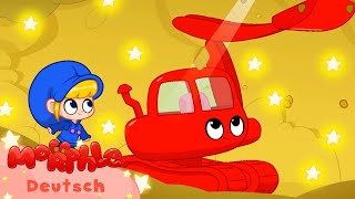 Mein roter Bagger Morphle spielt mit einem Ball im Garten | Kinderlieder | Mila und Morphle Deutsch