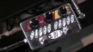 ZVex Vexter Super Duper 2 in 1 Dual Boost Pedal Demo