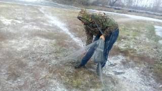 Правильный заброс кастинговой сети