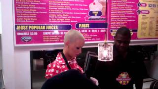 Amber Rose Says your not real women unless Blond! Joking