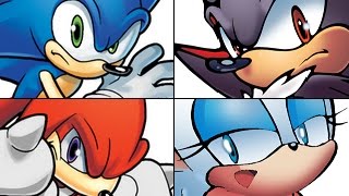 Mugen - Sonic and Knuckles vs Shadow and Rouge