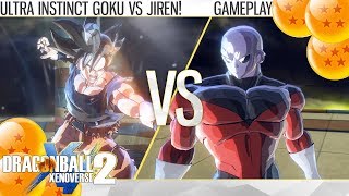 (2K) Dragon Ball Xenoverse 2 - Ultra Instinct Goku vs Jiren! (DLC) (Gameplay)